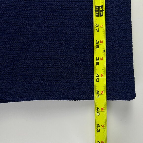 St. John Blue Purple Texture Tweed‎ Career Jacket Blazer Dress Set Women'… - Picture 15 of 15